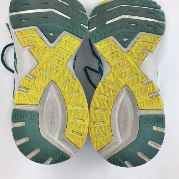 Brooks Launch 6 Teal White Lace Up Athletic Running Shoes - Picture 12 of 16